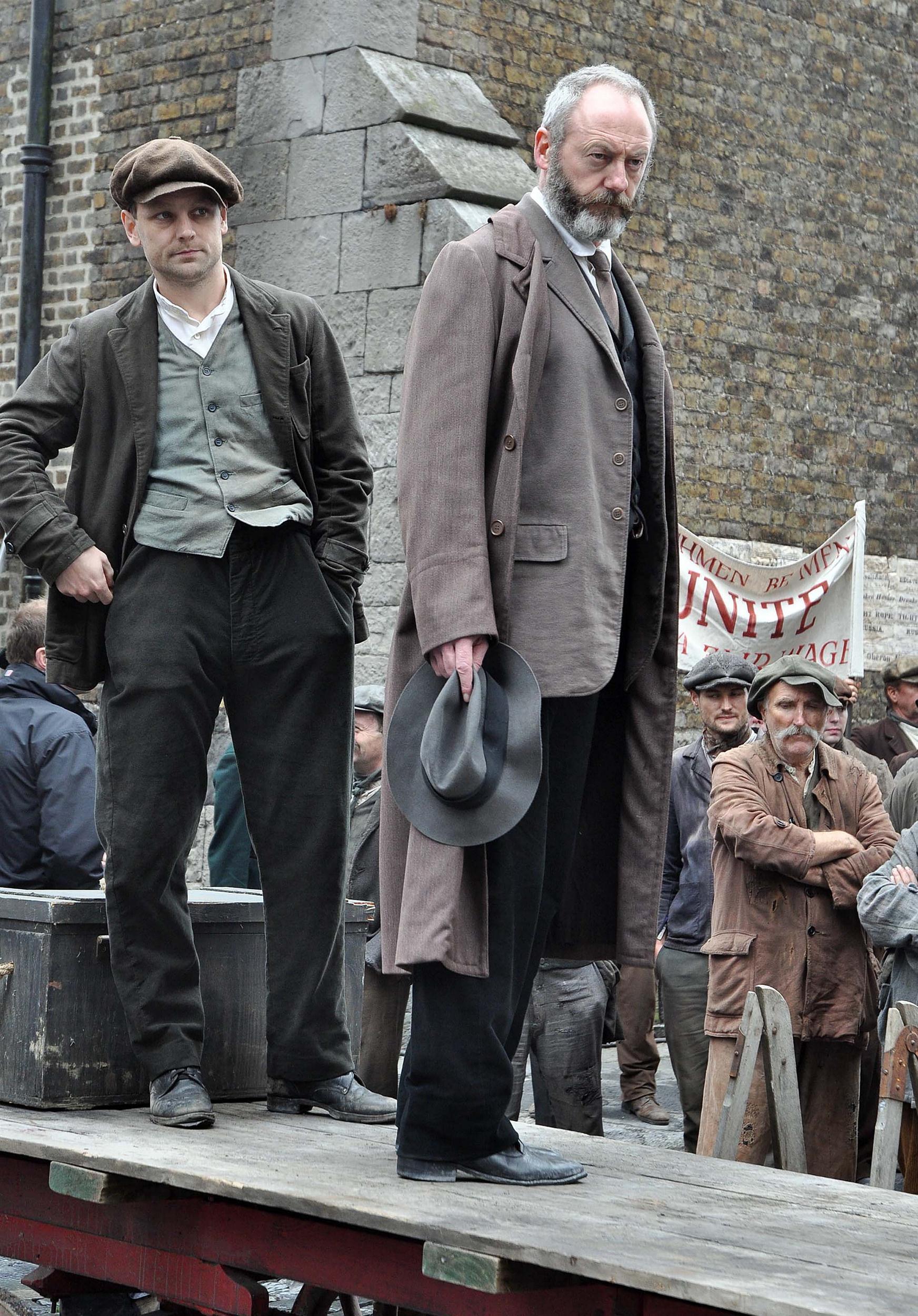 Liam Cunningham on the TV set of 'Titanic: Blood and Steel' | Picture 99838